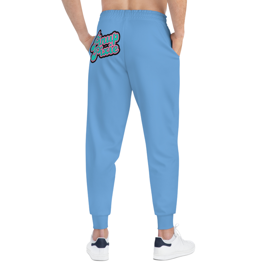 Blue Athletic Pixie Joggers
