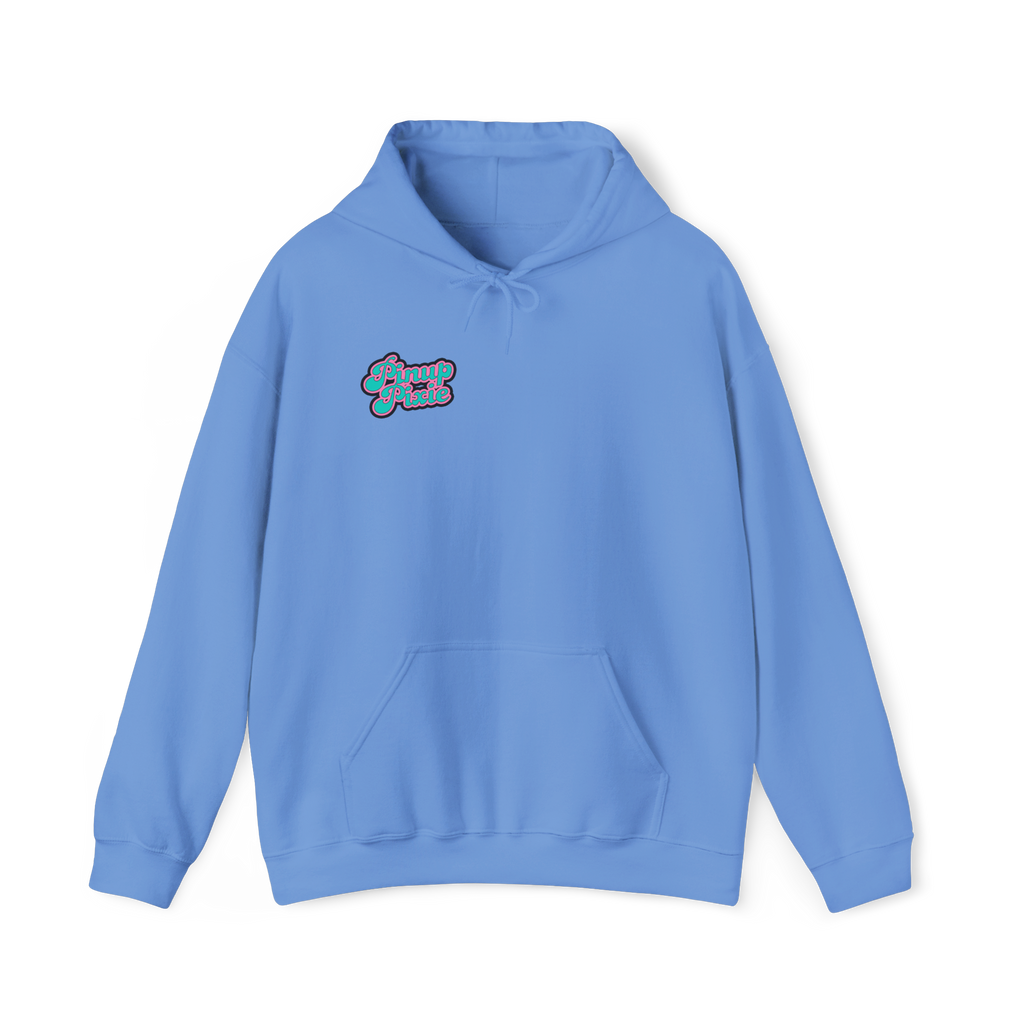 Blue Pinup Pixie Hoodie