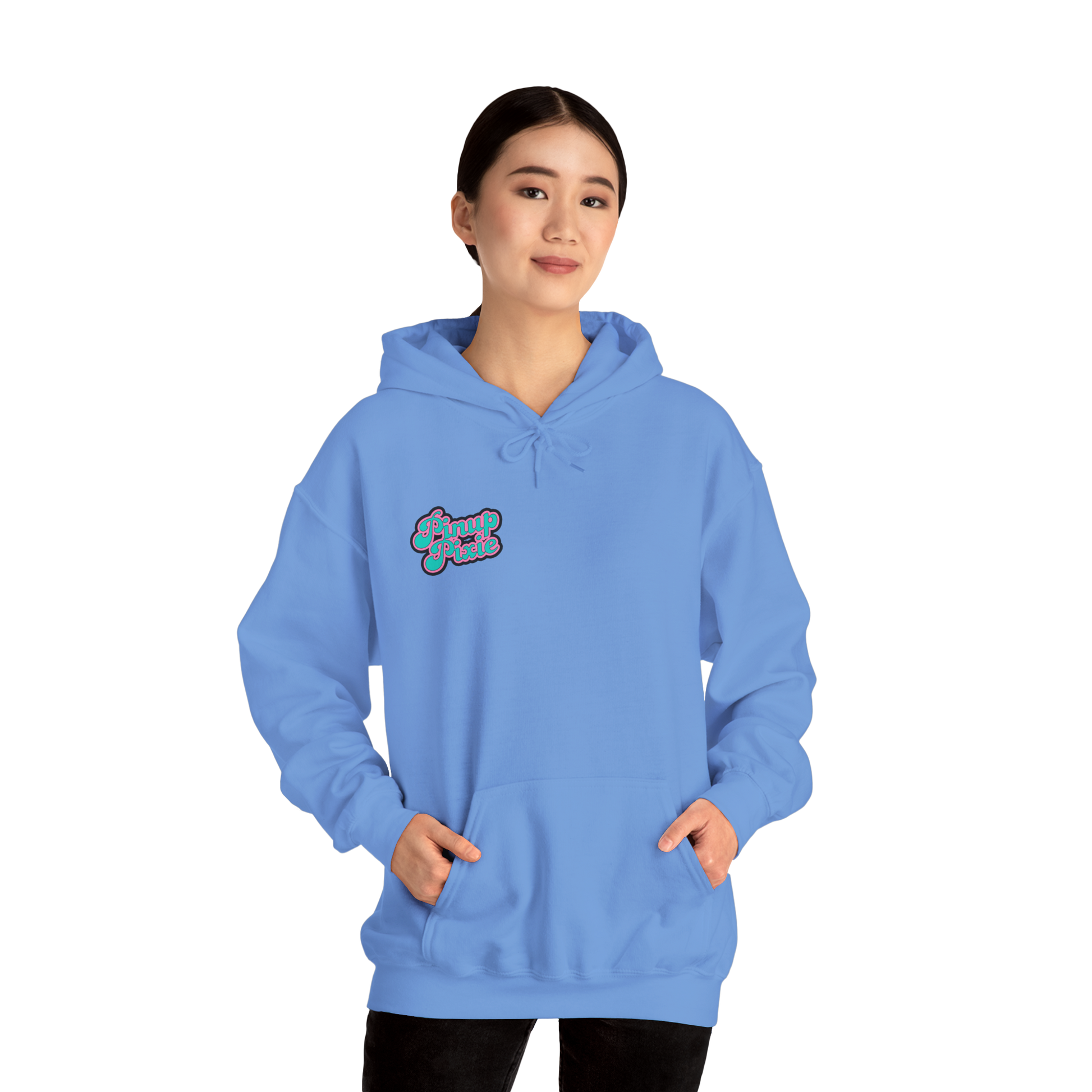 Blue Pinup Pixie Hoodie