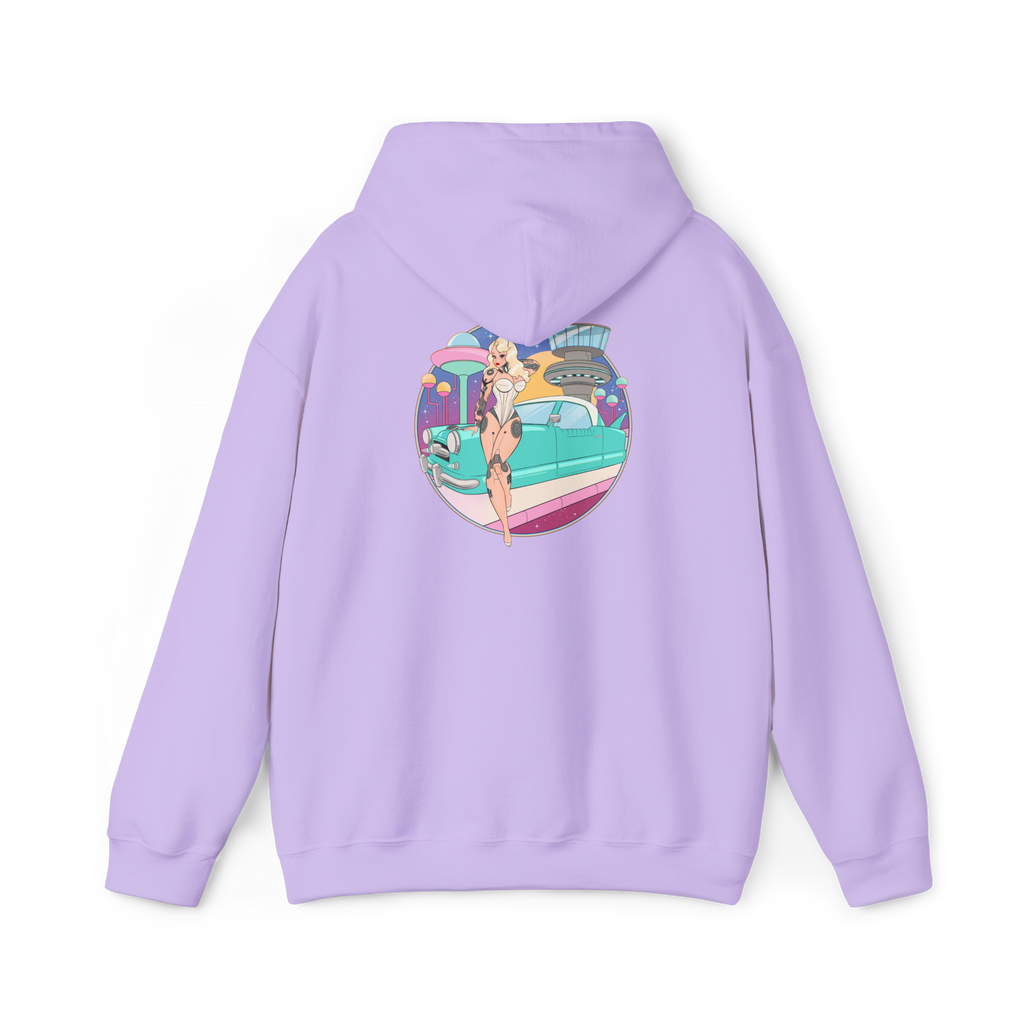Purple Pinup Pixie Hoodie