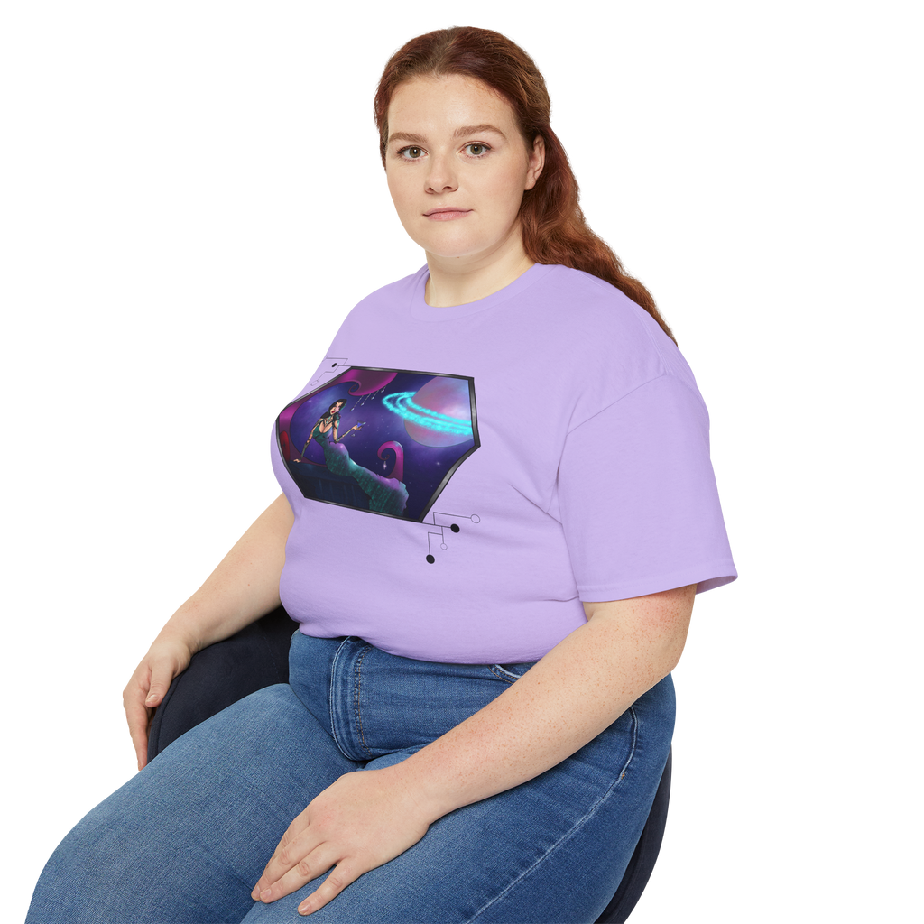 Purple Unisex Cosmic Siren Tee