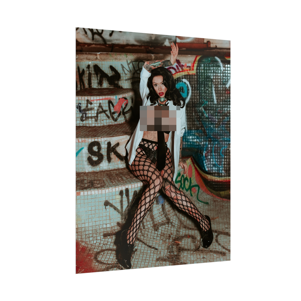 Edgy Pixie Spicy Poster