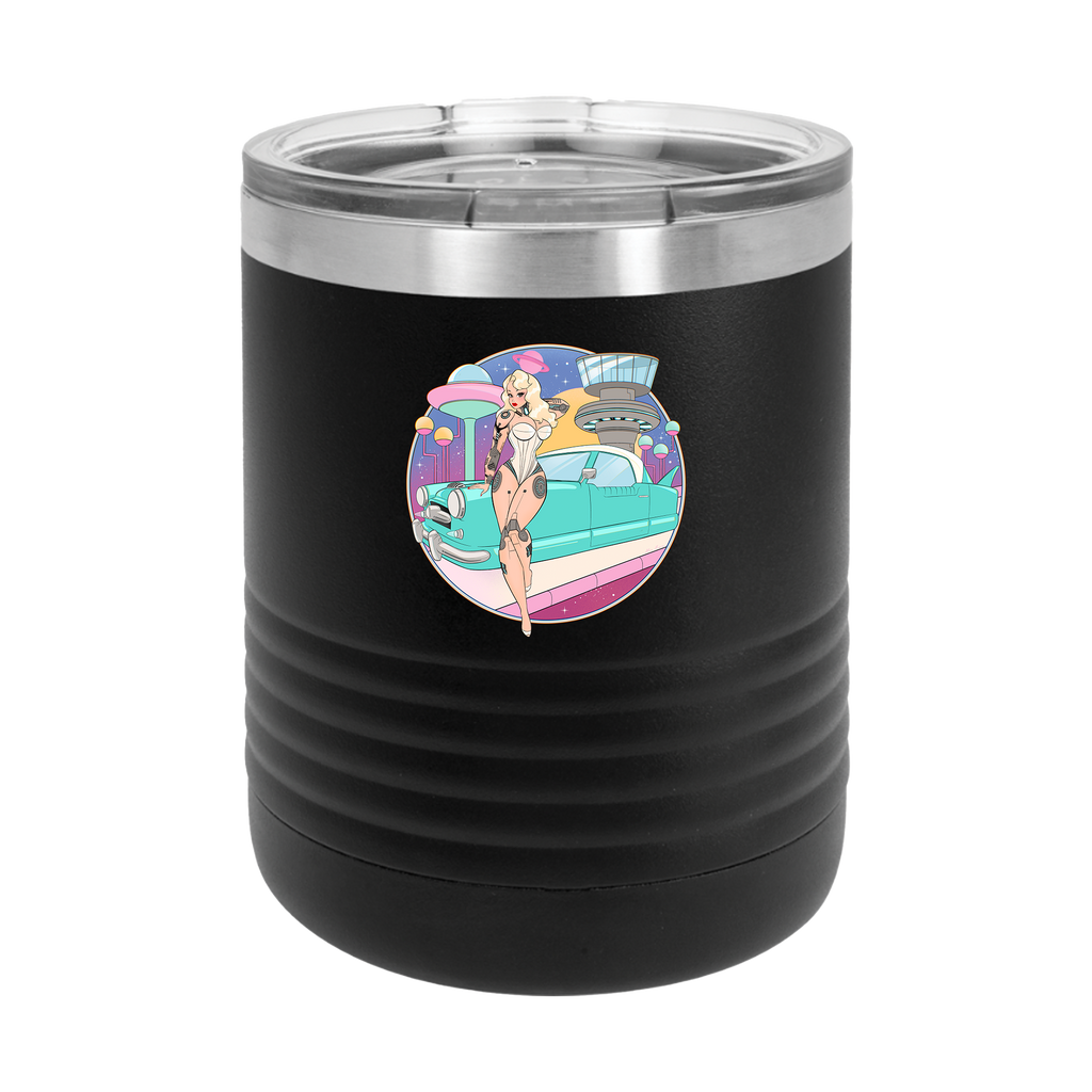 Bikini Droid Black Tumbler