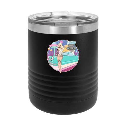 Bikini Droid Black Tumbler