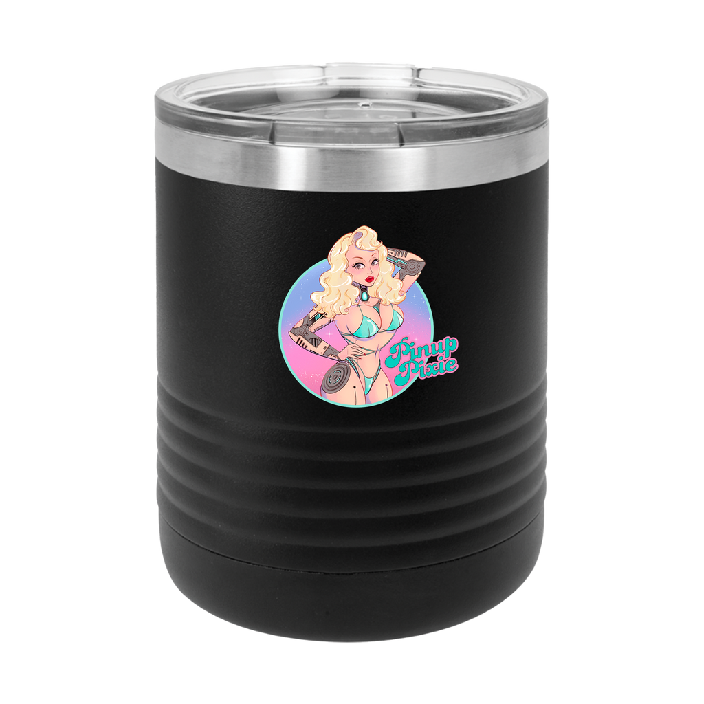 Bikini Droid Black Tumbler