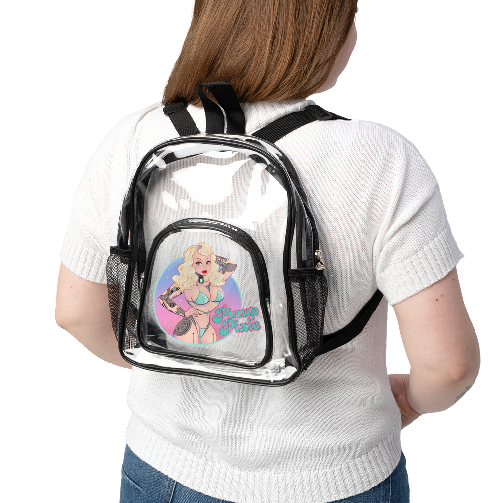 Bikini Droid Clear Stadium Backpack