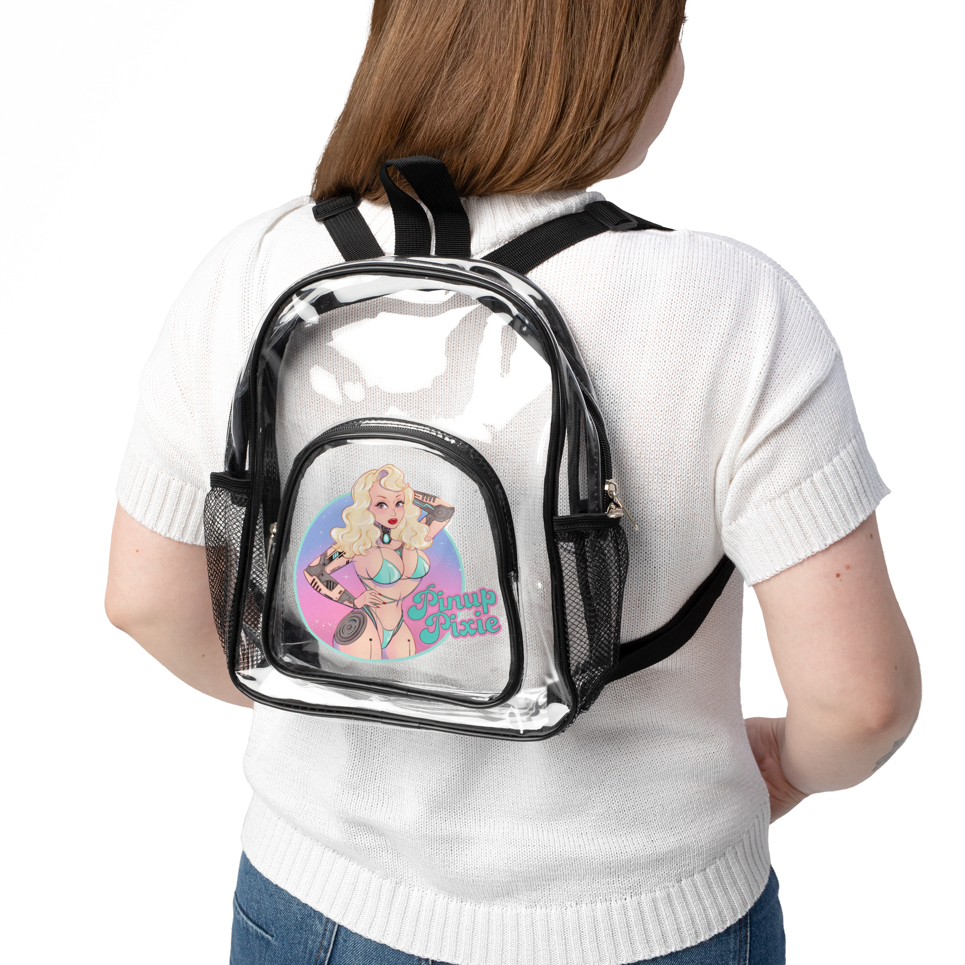 Bikini Droid Clear Stadium Backpack